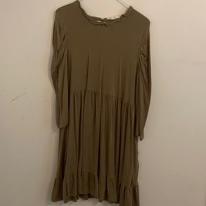 Brown downeast small dress